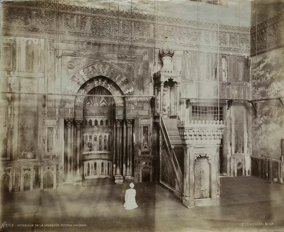 Vintage Photographs Gabriel LEKEGIAN Sultan Hassan Mosque Egypt c. 1880 - 7
