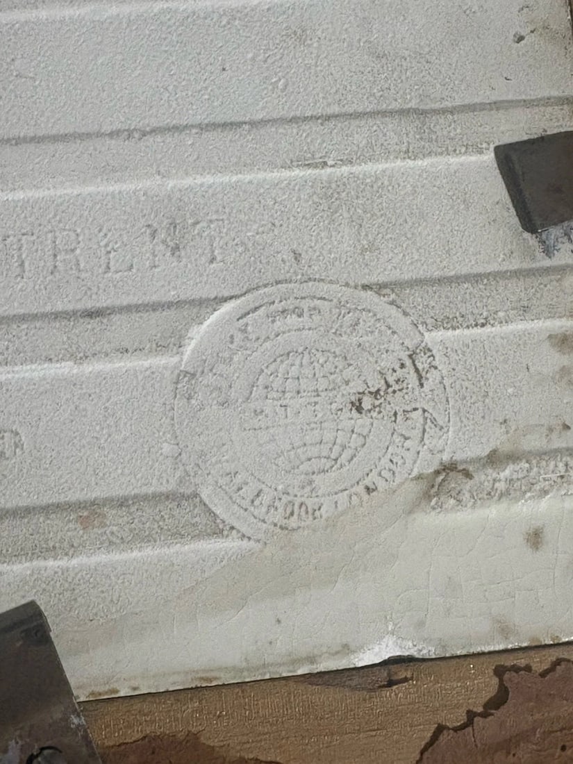 Rare Mintons Hand Painted Framed Tile - 8