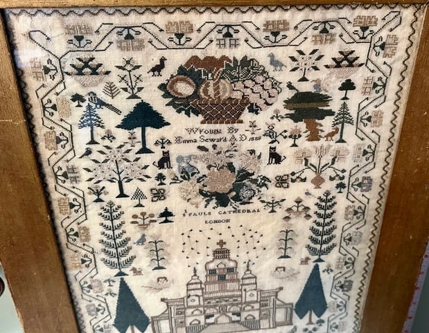 Emma Seward’s Needlework Sampler (English), 1838 - 2
