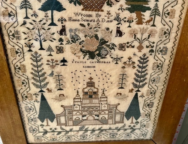 Emma Seward’s Needlework Sampler (English), 1838 - 3
