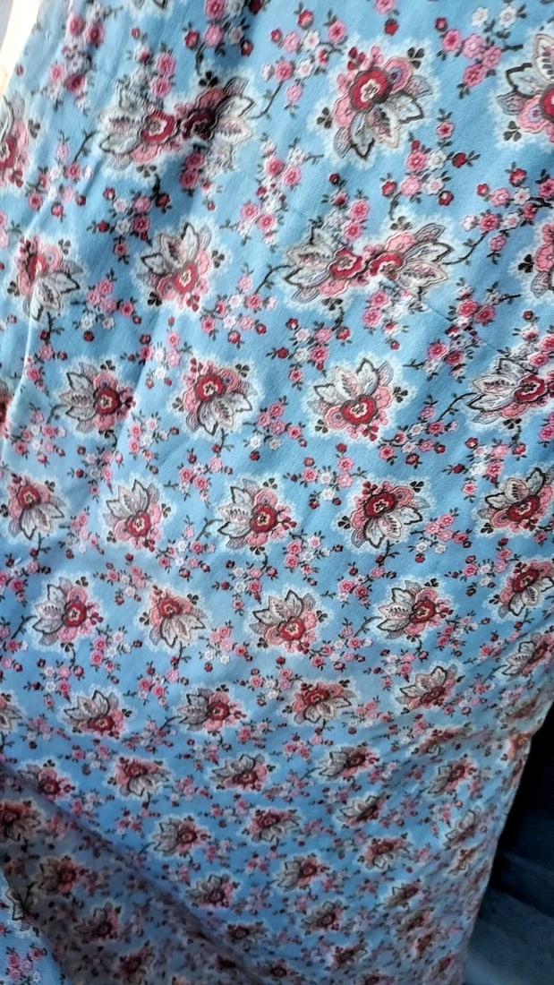 Pin Wheel Design Antique Quilt Heavy Weight 67 X 73 - 5