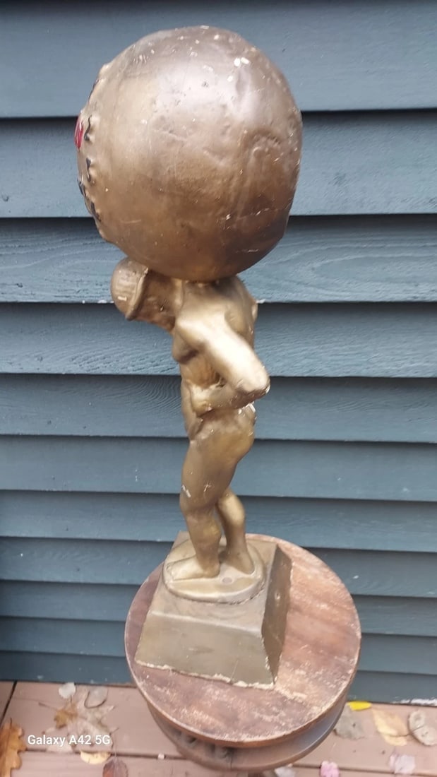 Wilson Liquor Atlas Advertising Clock distillery Co. 1920 - 4