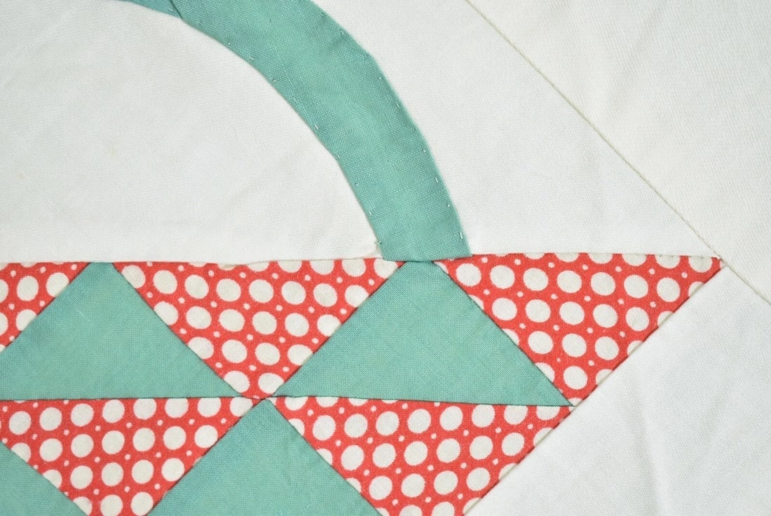 1930's Baskets Quilt Top - 5