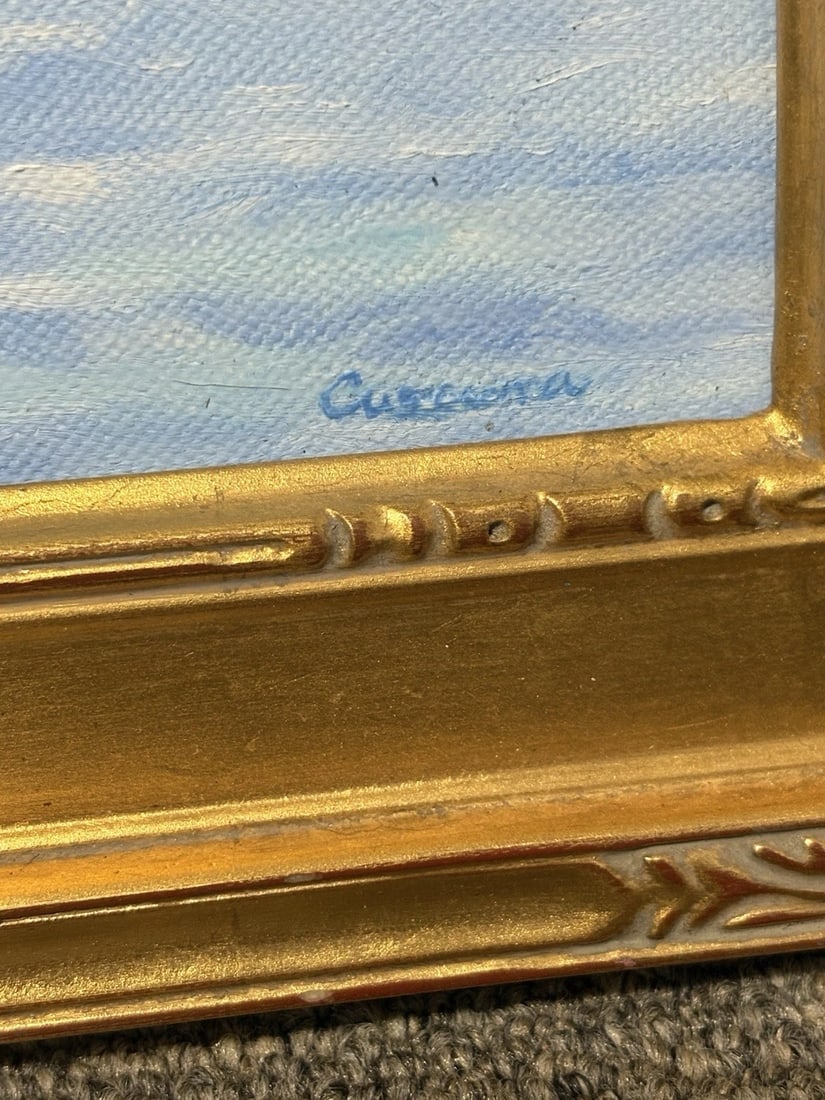 Lisa Cuscuna Oil On Canvas Venice Painting - 3