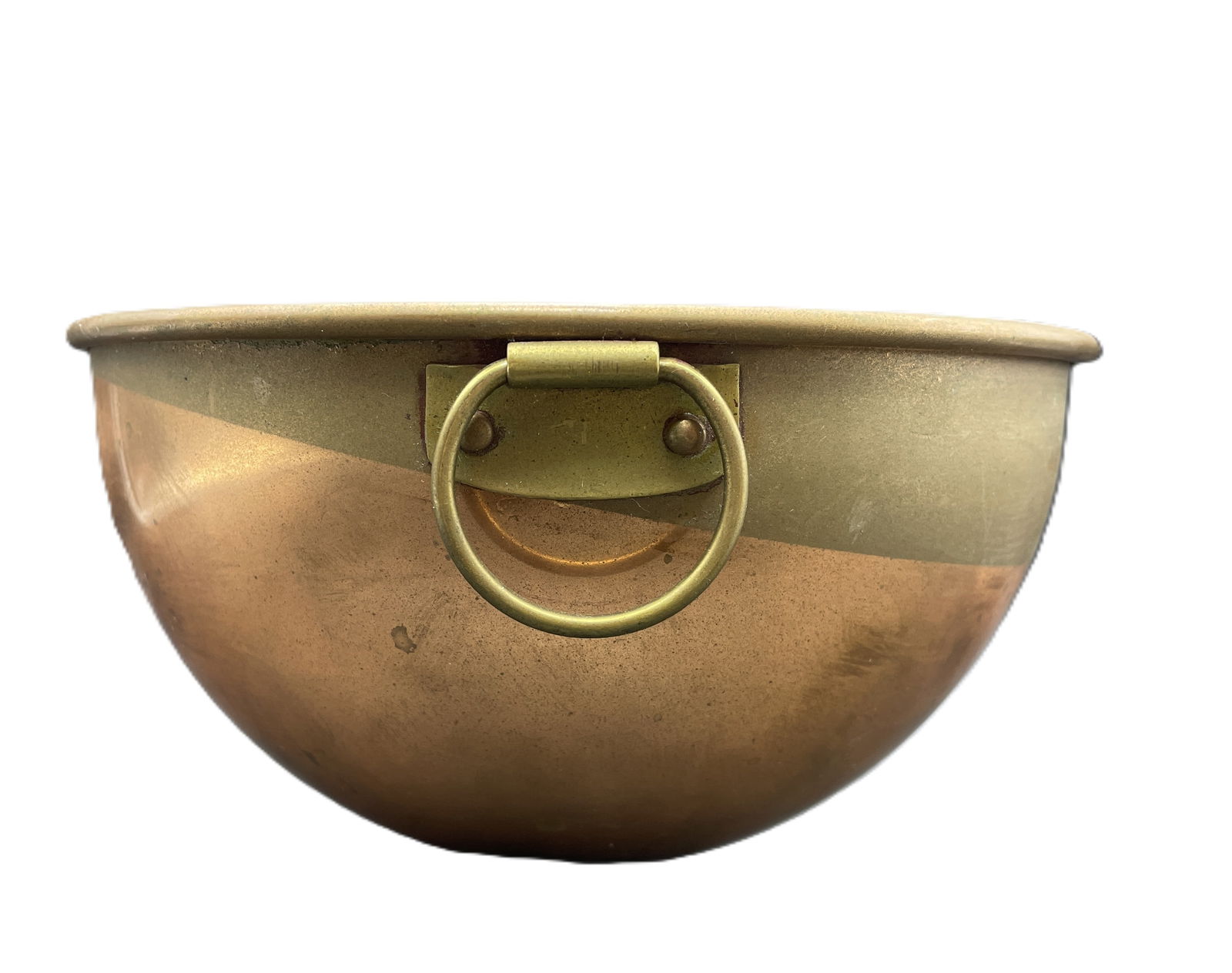 Vintage Solid Copper Candy Bowl, Mixing Bowl - 2