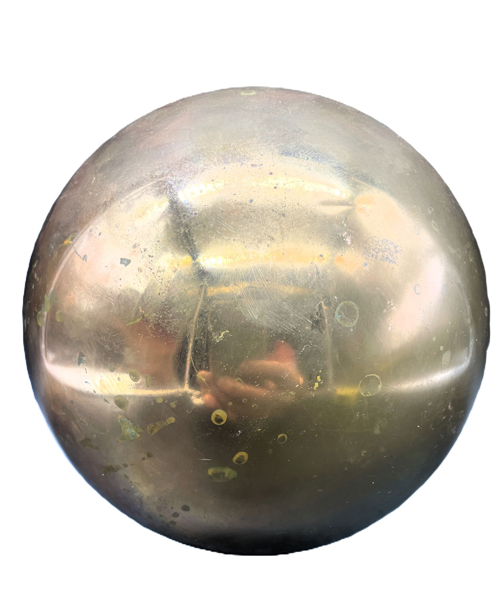 Vintage Solid Copper Candy Bowl, Mixing Bowl - 7