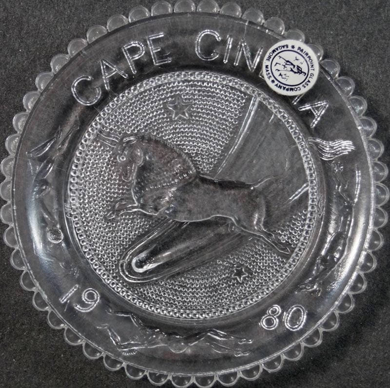 Cape Cinema Theater Pairpoint Cup Plate Dennis, MA - 2