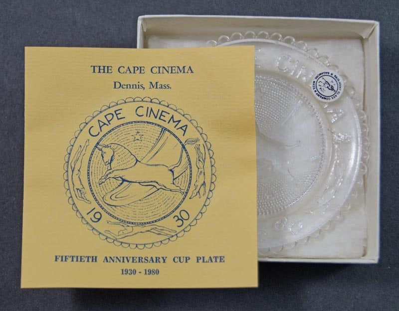 Cape Cinema Theater Pairpoint Cup Plate Dennis, MA - 4