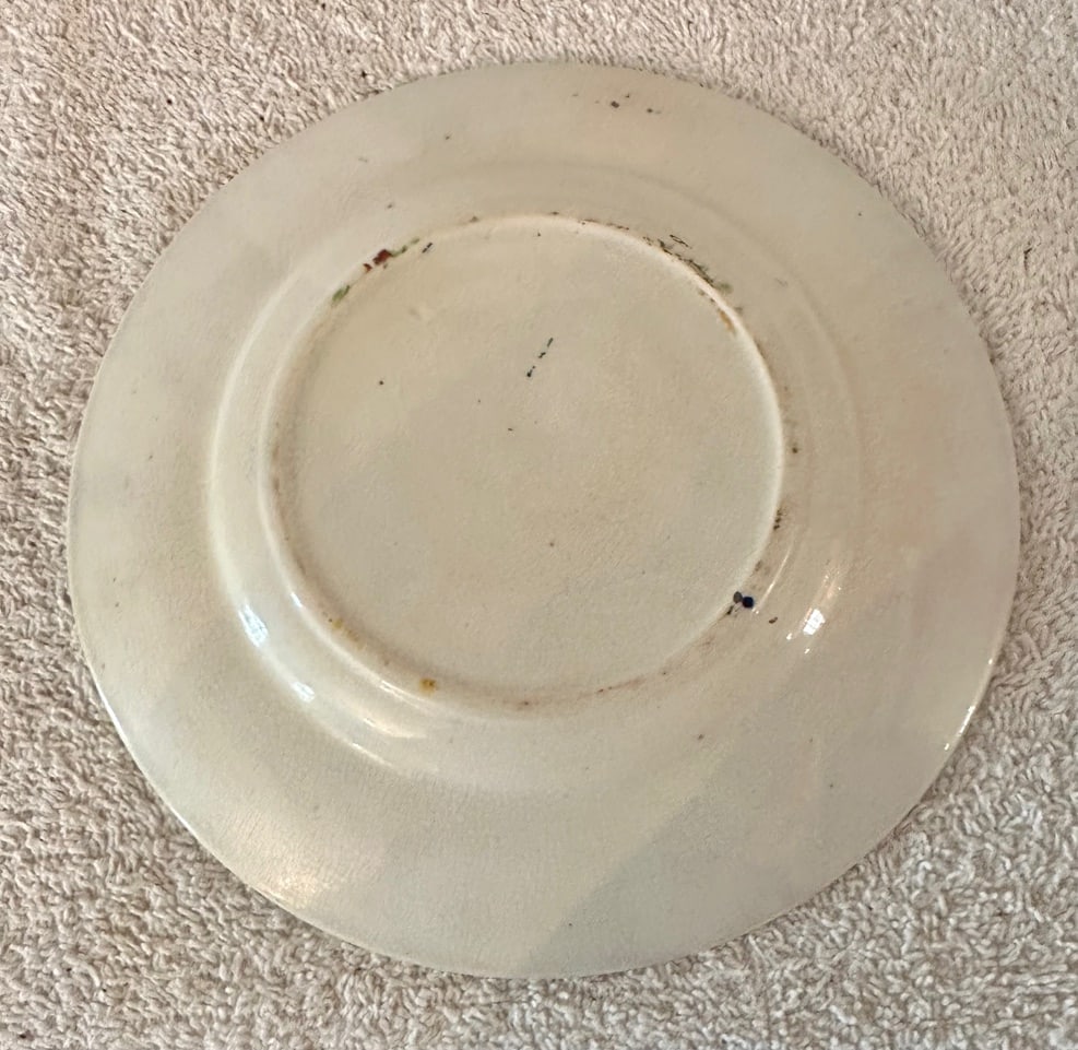 4 Staffordshire Civil War Kids’ Plates - 5