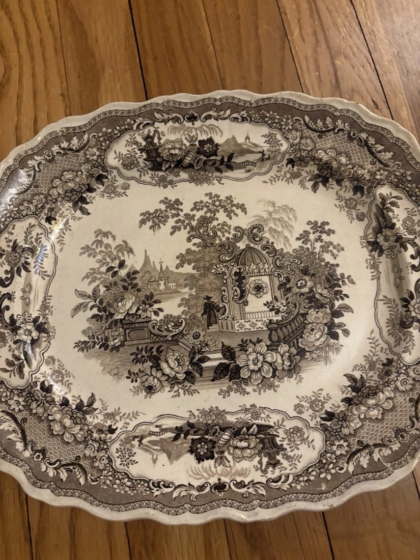 Adelaides Bower Staffordshire Platter - 2