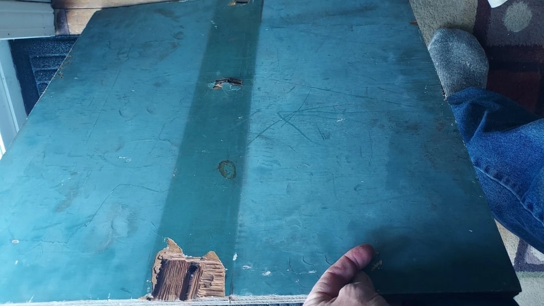 Golf Course Sign Golf Cart Rules Painted On Board 1950 - 2