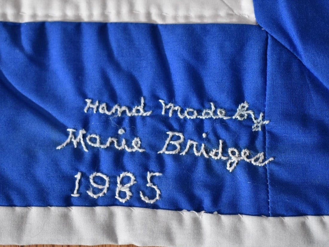 Patriotic USA State Map Quilt - 9