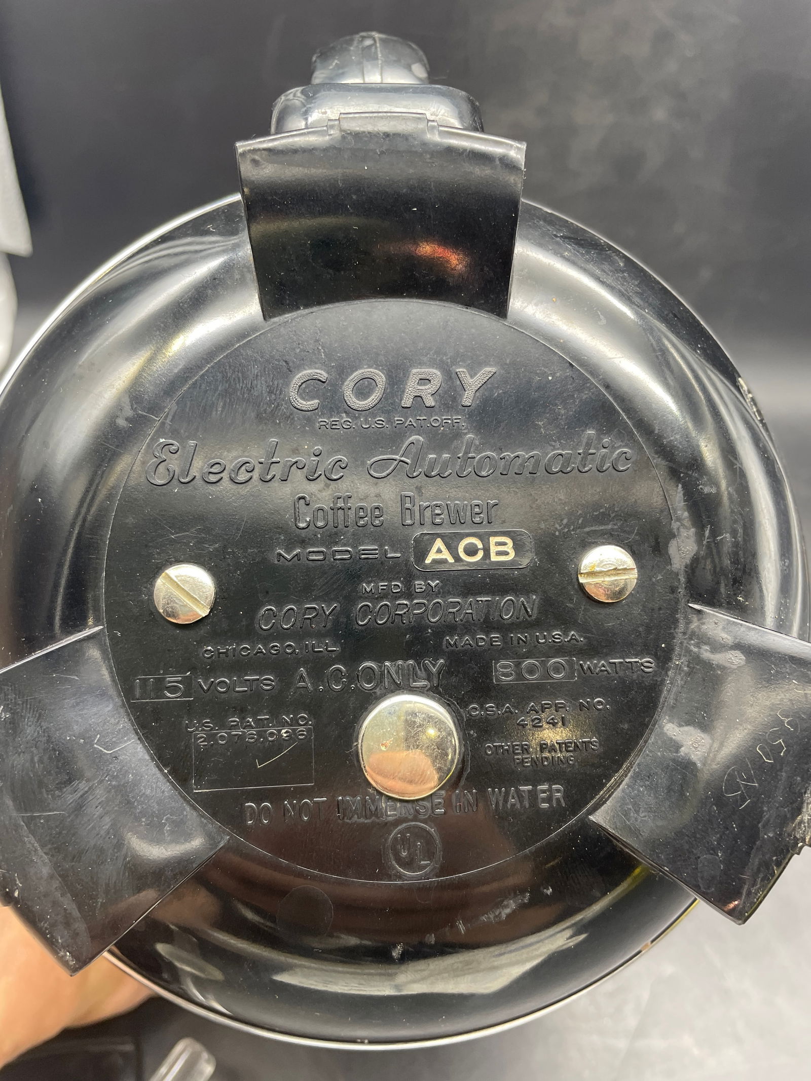 MCM Nicro Cory Vacuum Coffee Maker Pot - 6