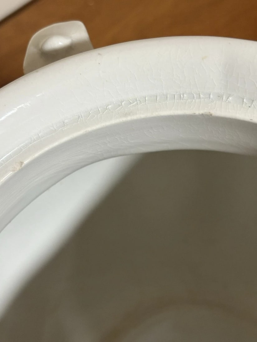 Antique Ironstone Slop Pot - 11