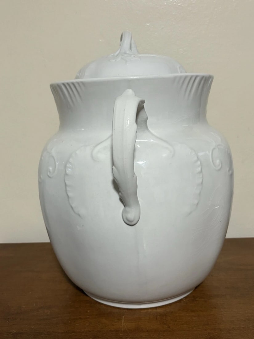 Antique Ironstone Slop Pot - 2