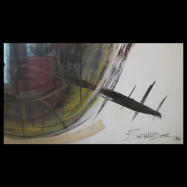 Original Painting By Monique Bavaud - Abstract Modern - 4