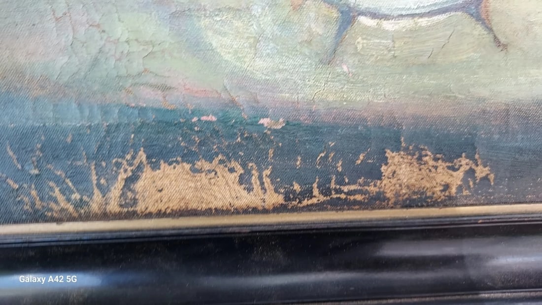 oil painting Merlin Magical Ball 19th Fentury Wizards - 3