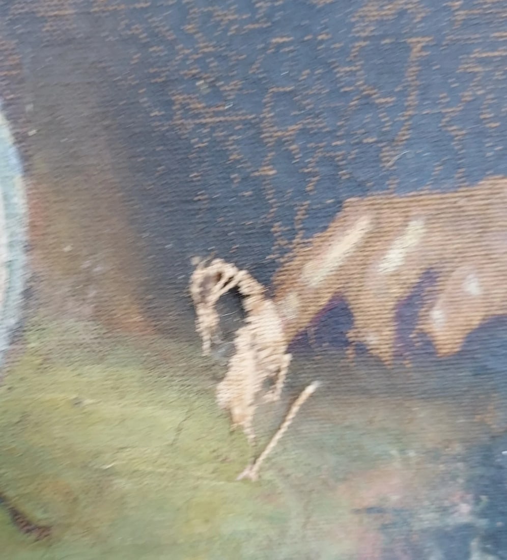 oil painting Merlin Magical Ball 19th Fentury Wizards - 8