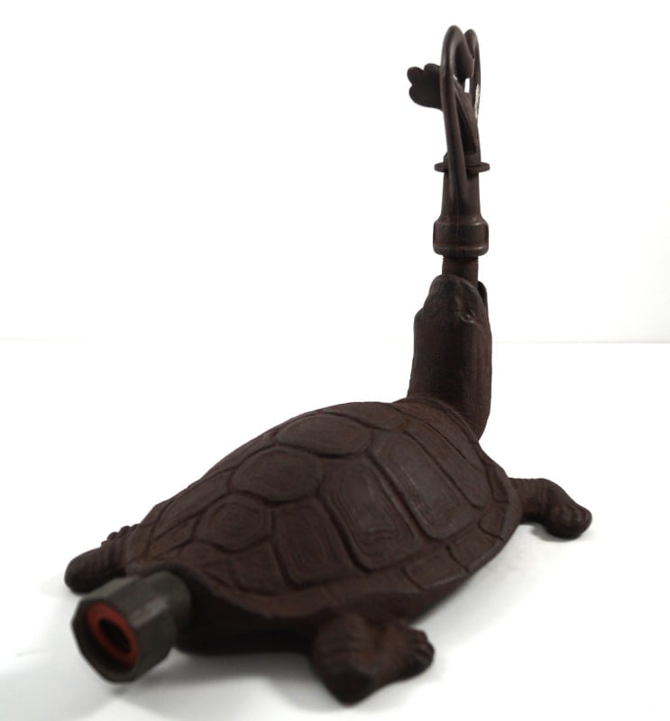 Antique Turtle Cast Iron Lawn Sprinkler - 4
