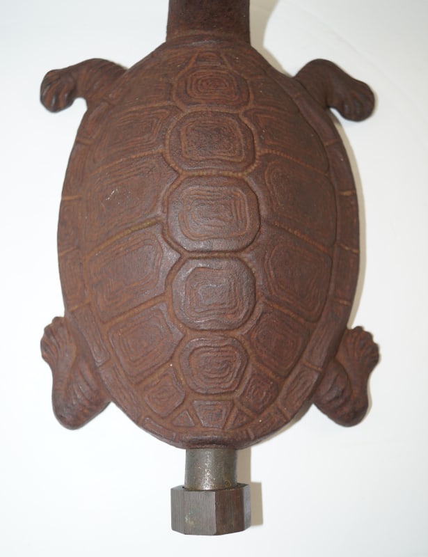 Antique Turtle Cast Iron Lawn Sprinkler - 5