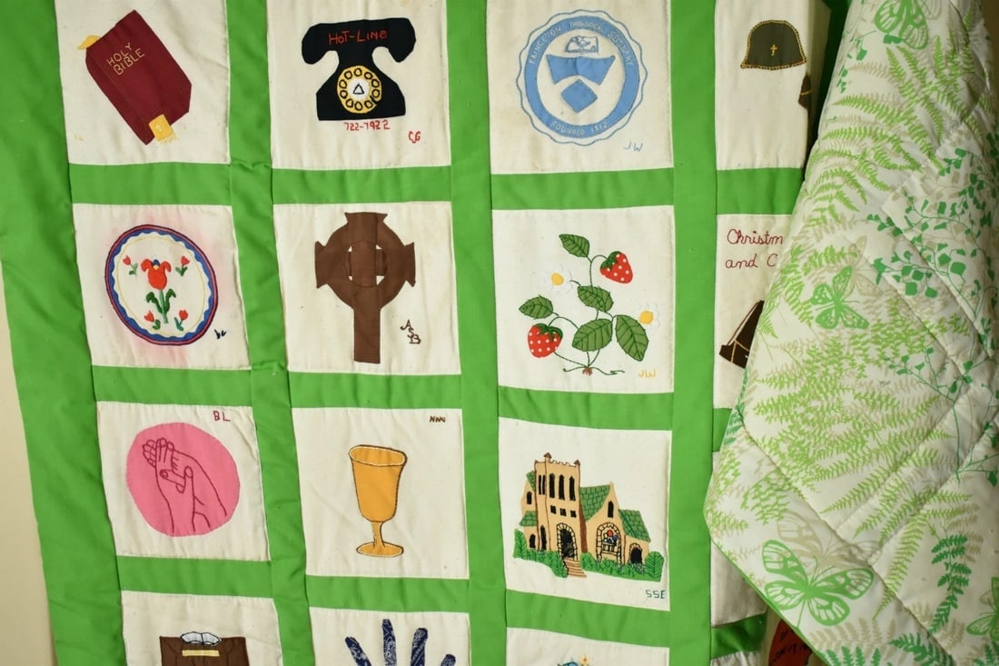 Vintage Commemorative Album Quilt - 12