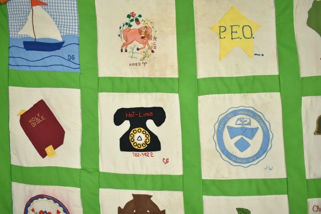 Vintage Commemorative Album Quilt - 6