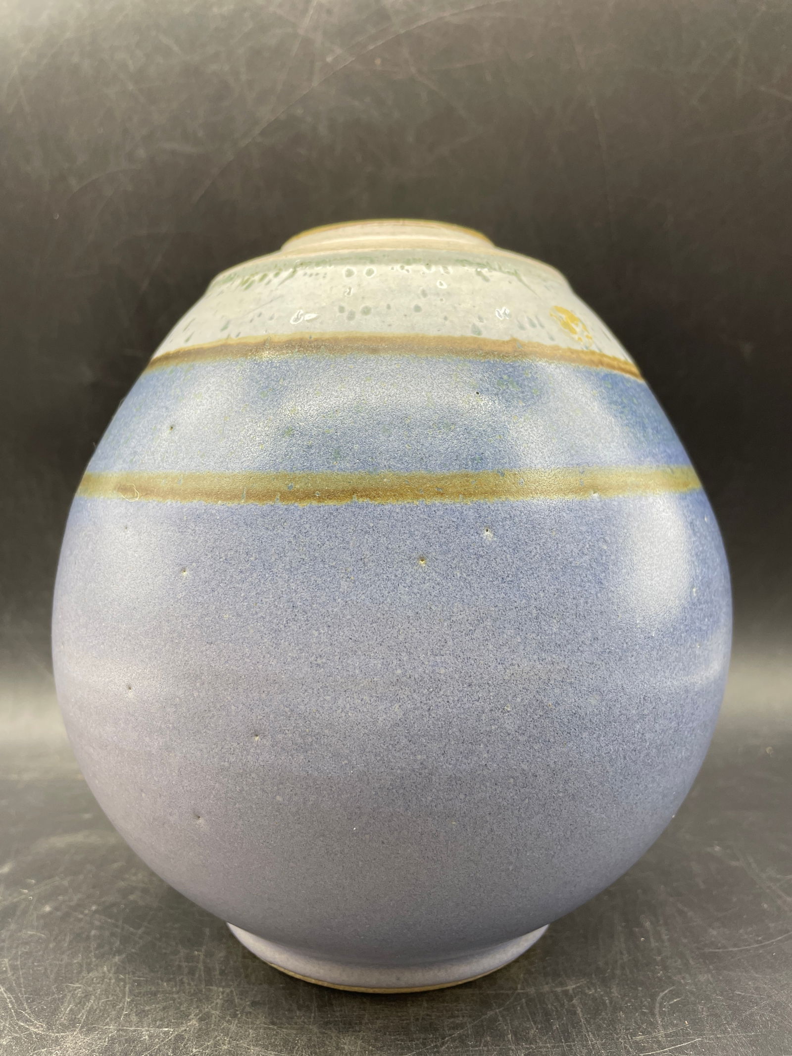 Signed Art Pottery Vase - 4