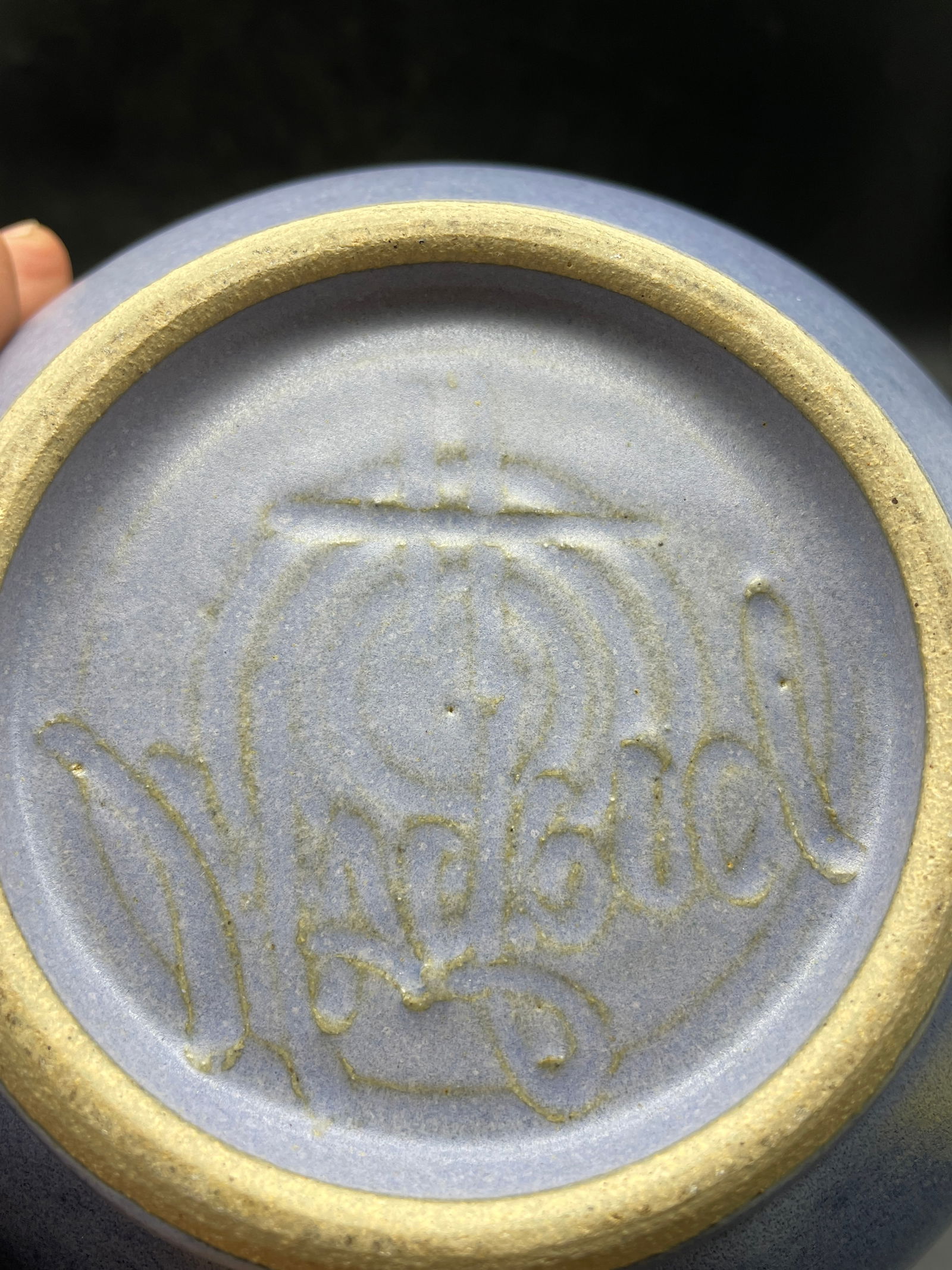 Signed Art Pottery Vase - 8