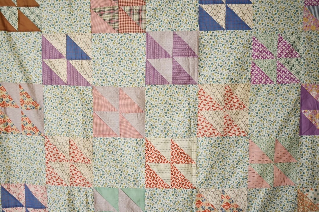 30's Birds in Flight Quilt Top - 2