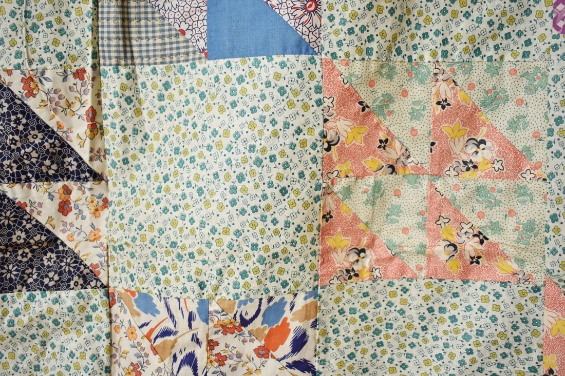 30's Birds in Flight Quilt Top - 5