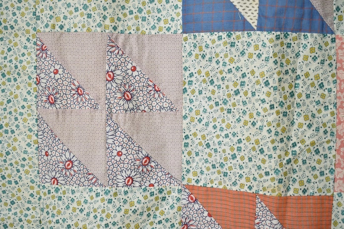 30's Birds in Flight Quilt Top - 7