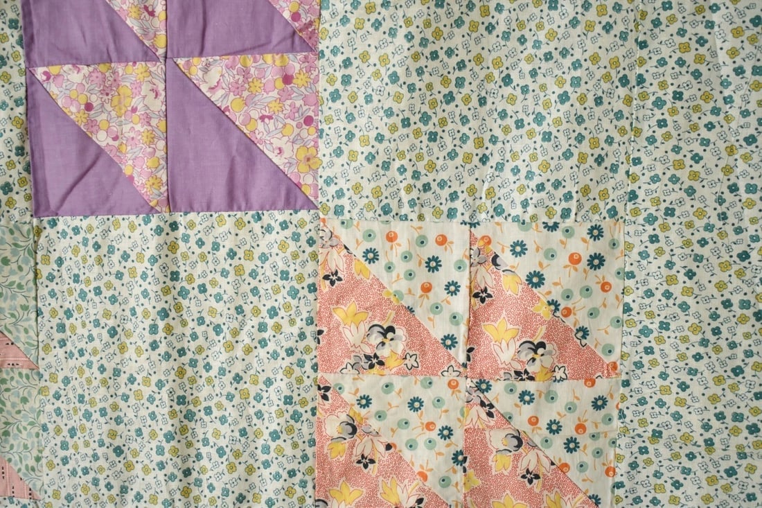 30's Birds in Flight Quilt Top - 8