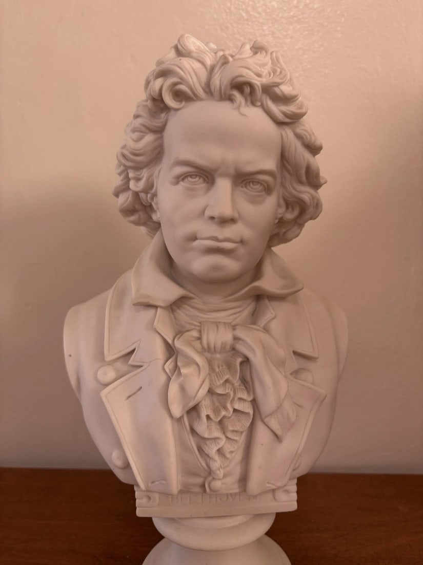 Beethoven Parian Bust - 2