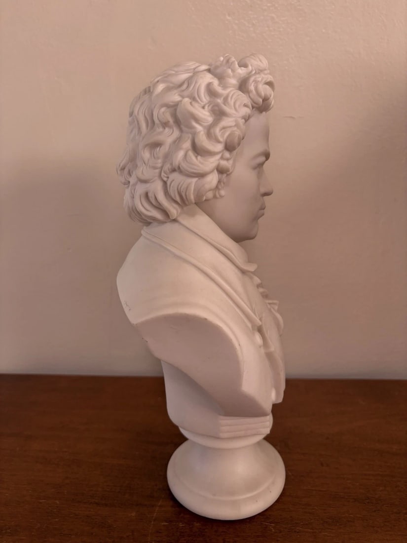 Beethoven Parian Bust - 4