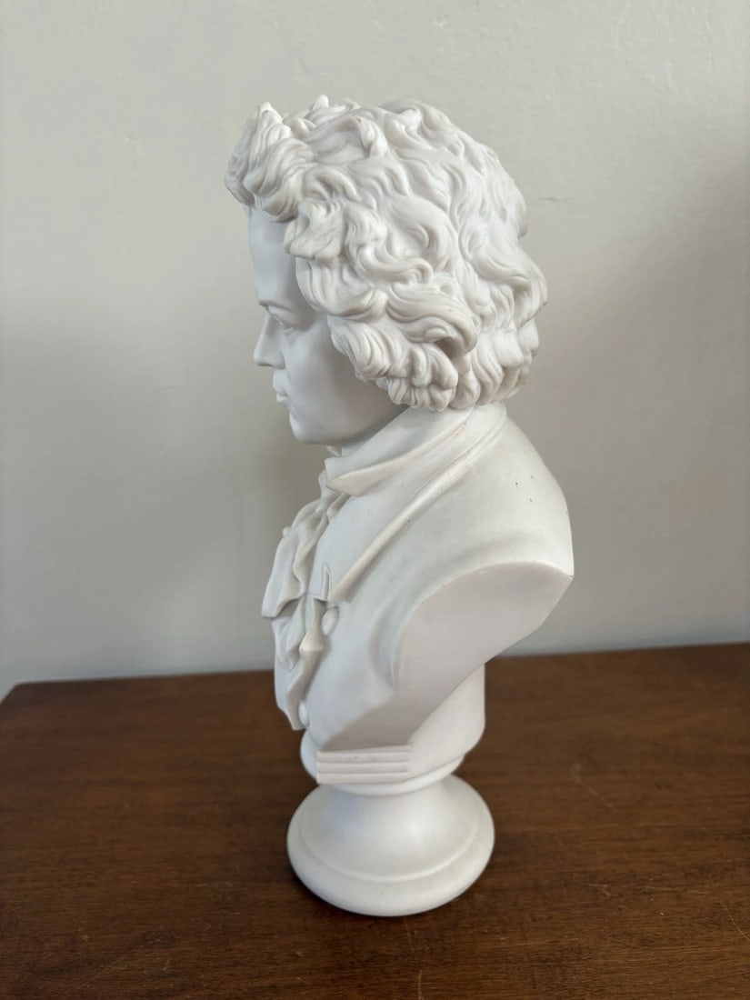 Beethoven Parian Bust - 6