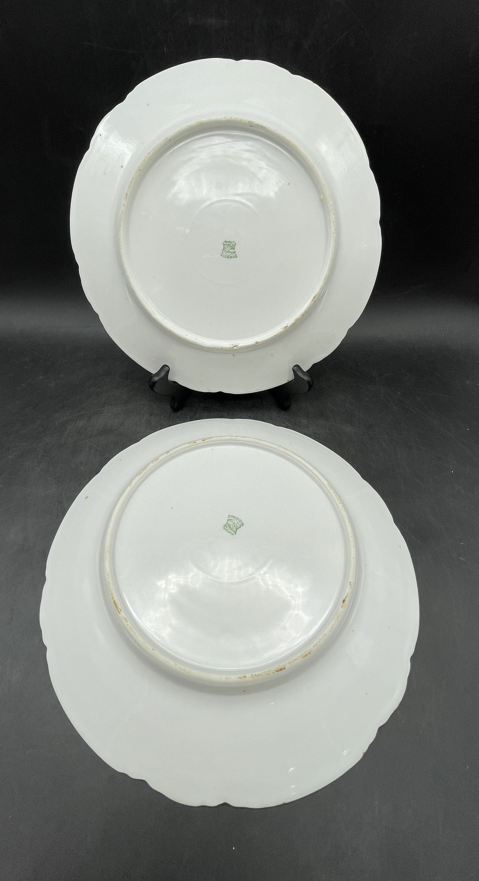 WEIMAR GERMANY SERVING PLATTER and PLATES ASPARAGUS - 4
