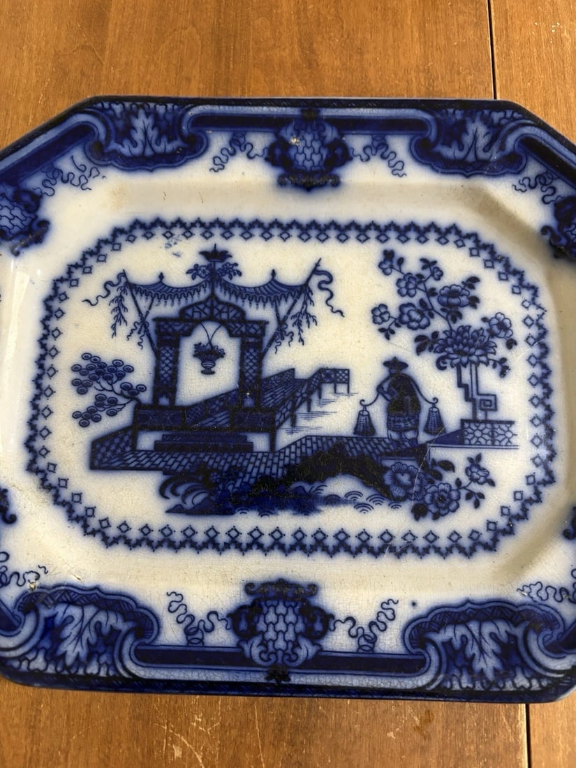 Oregon Flow Blue Platter - 2