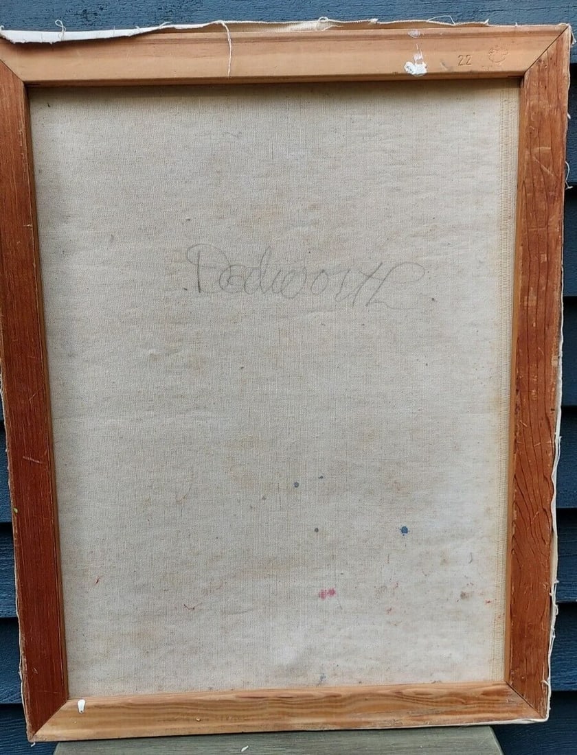 Nude Oil painting Dodworth 1950 Colorful - 3