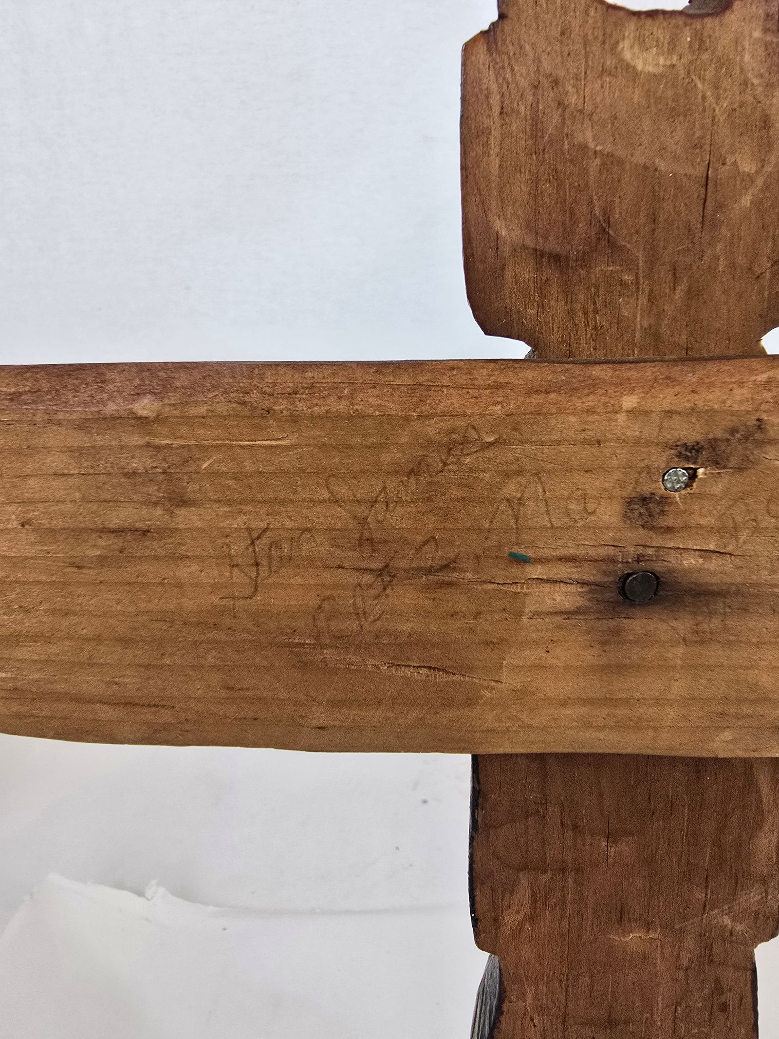 Carved and painted Northwest totem - 5