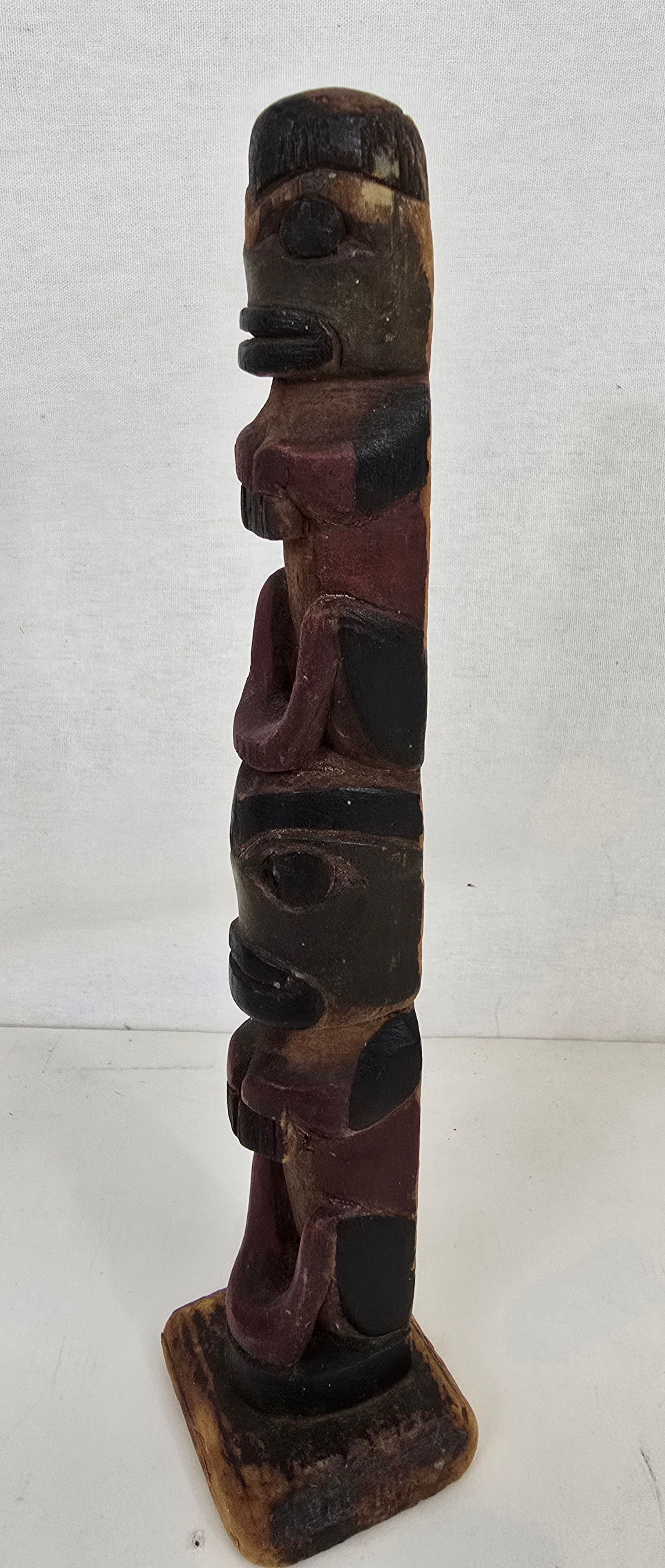Early Northwest totem pole - 2