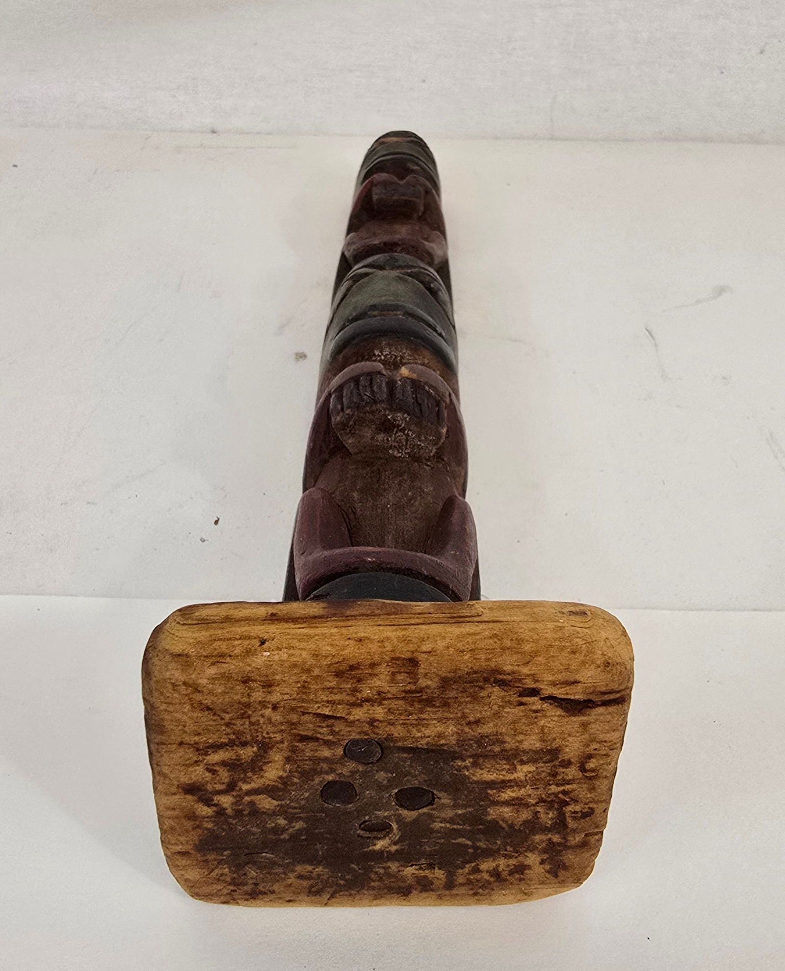 Early Northwest totem pole - 5