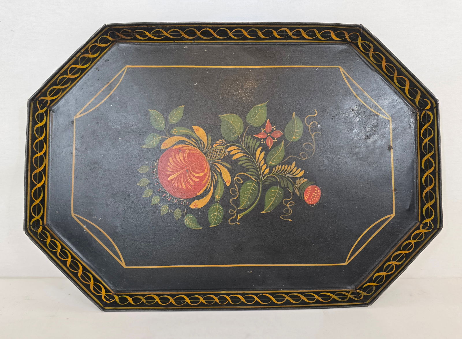 Painted tin tray (1 of 3)
