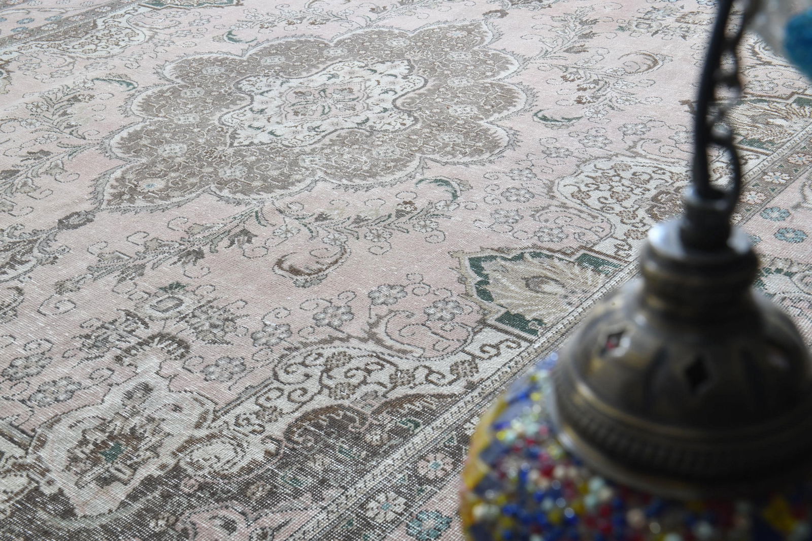 9'7x12'4 ft, OVERSIZED PERSIAN RUG - 9