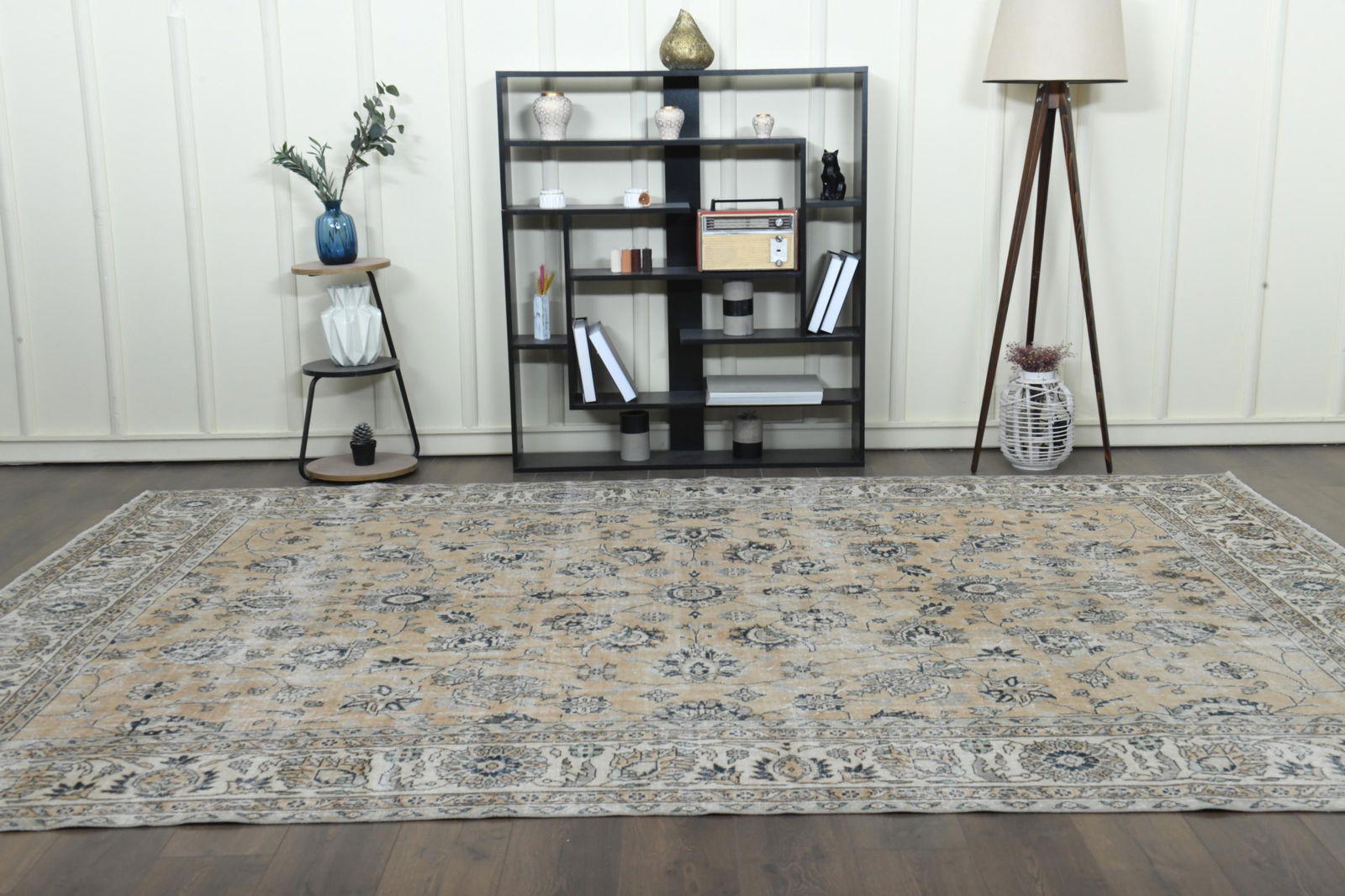 8'3x11'6 ft, OVERSIZED NEUTRAL RUG - 7