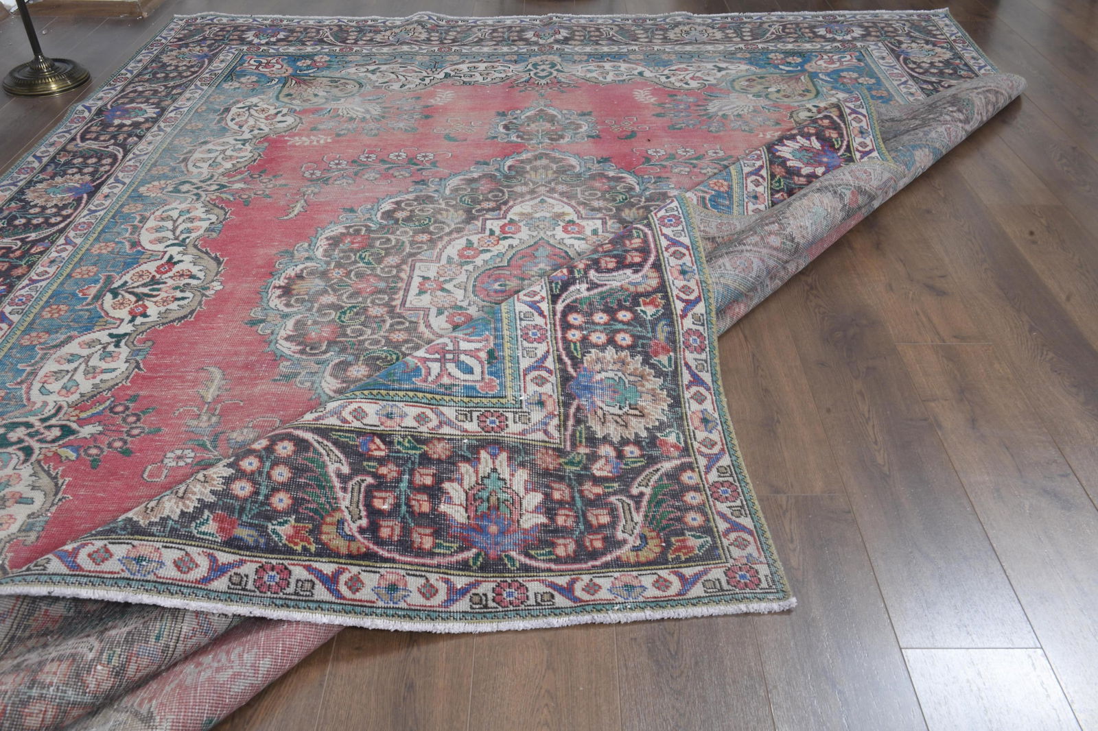 9'2x12'2 ft, OVERSIZED PERSIAN RUG - 17