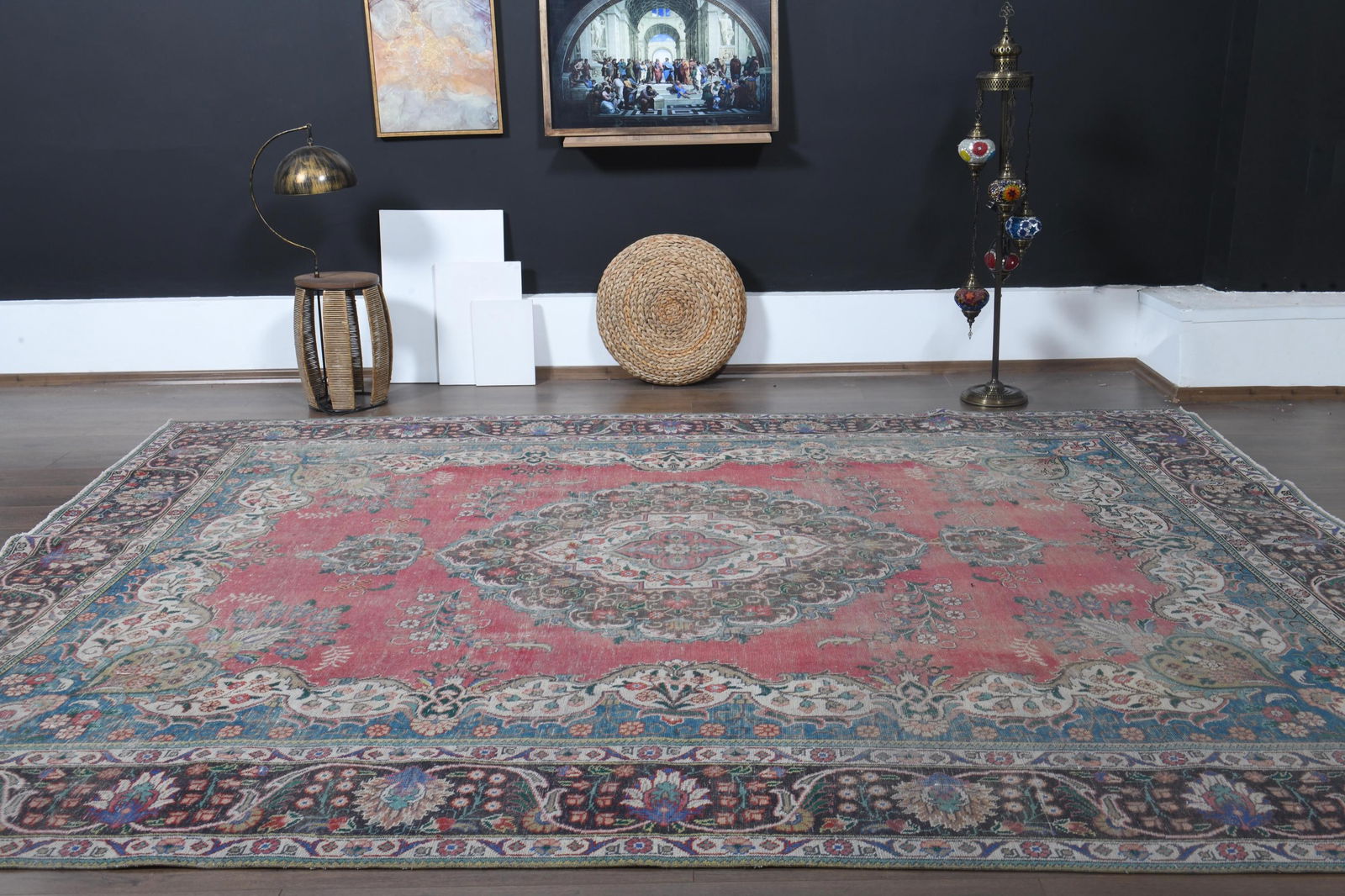9'2x12'2 ft, OVERSIZED PERSIAN RUG - 19