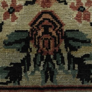 7'8x11'9 ft, ORANGE BEIGE RUG - 3