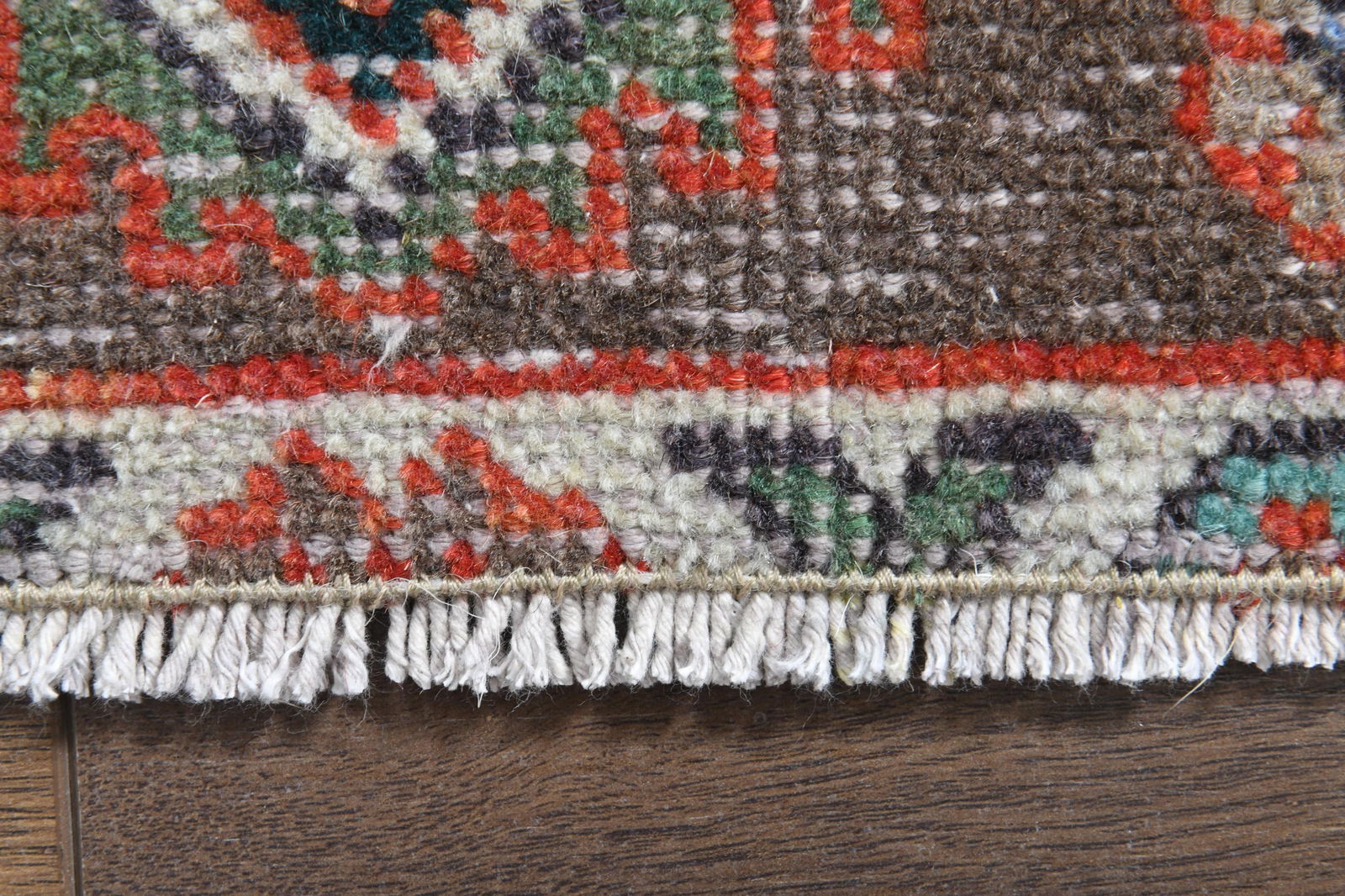 9.6x11.9 ft, ORANGE PALACE RUG - 8