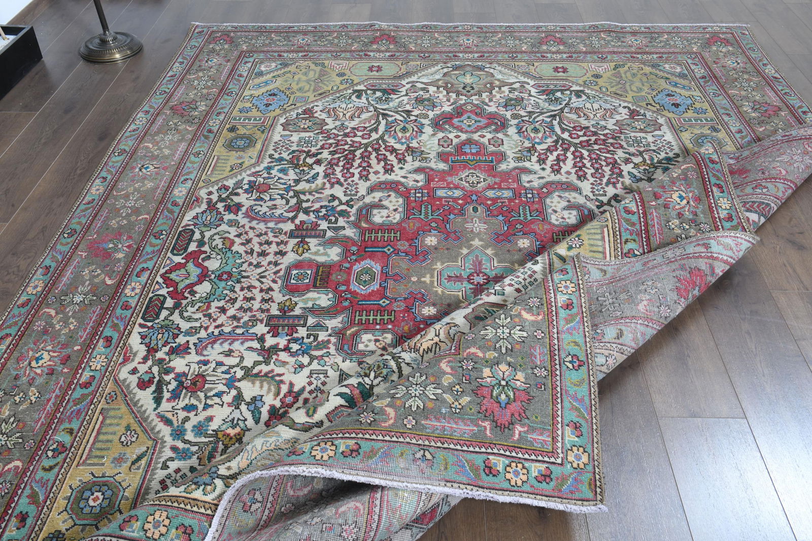7'9x11'2 ft, OVERSIZED PERSIAN RUG - 6