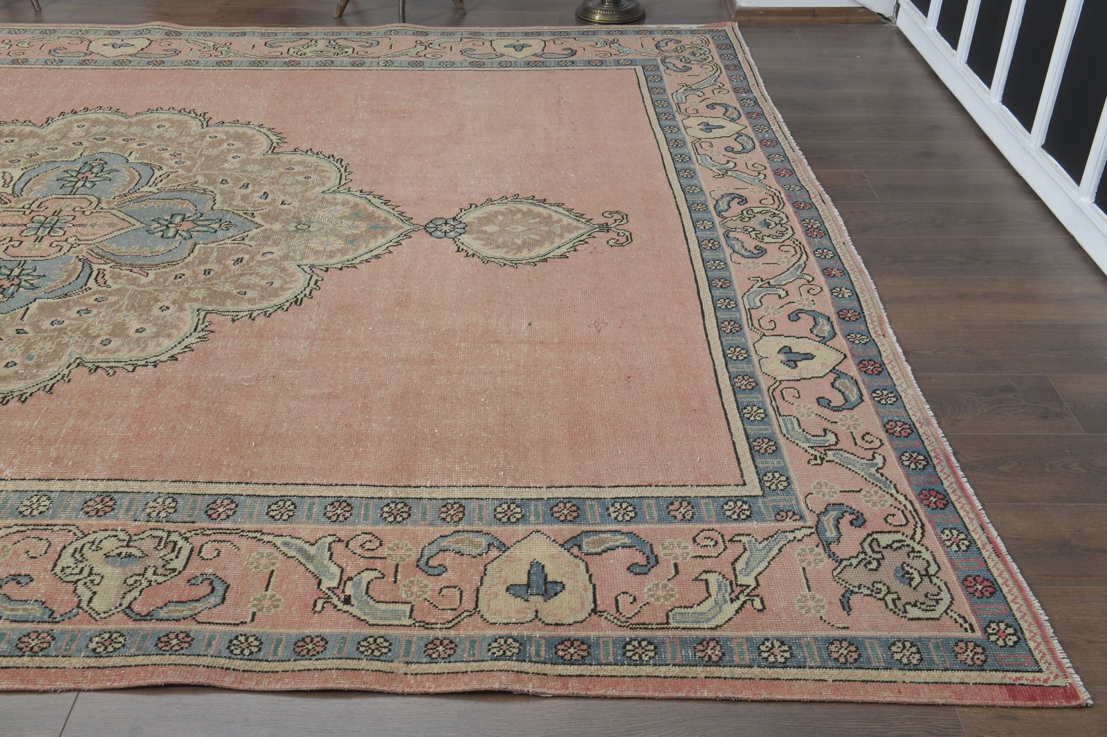 9.5x12.2 ft, PINK OVERSIZED RUG - 17